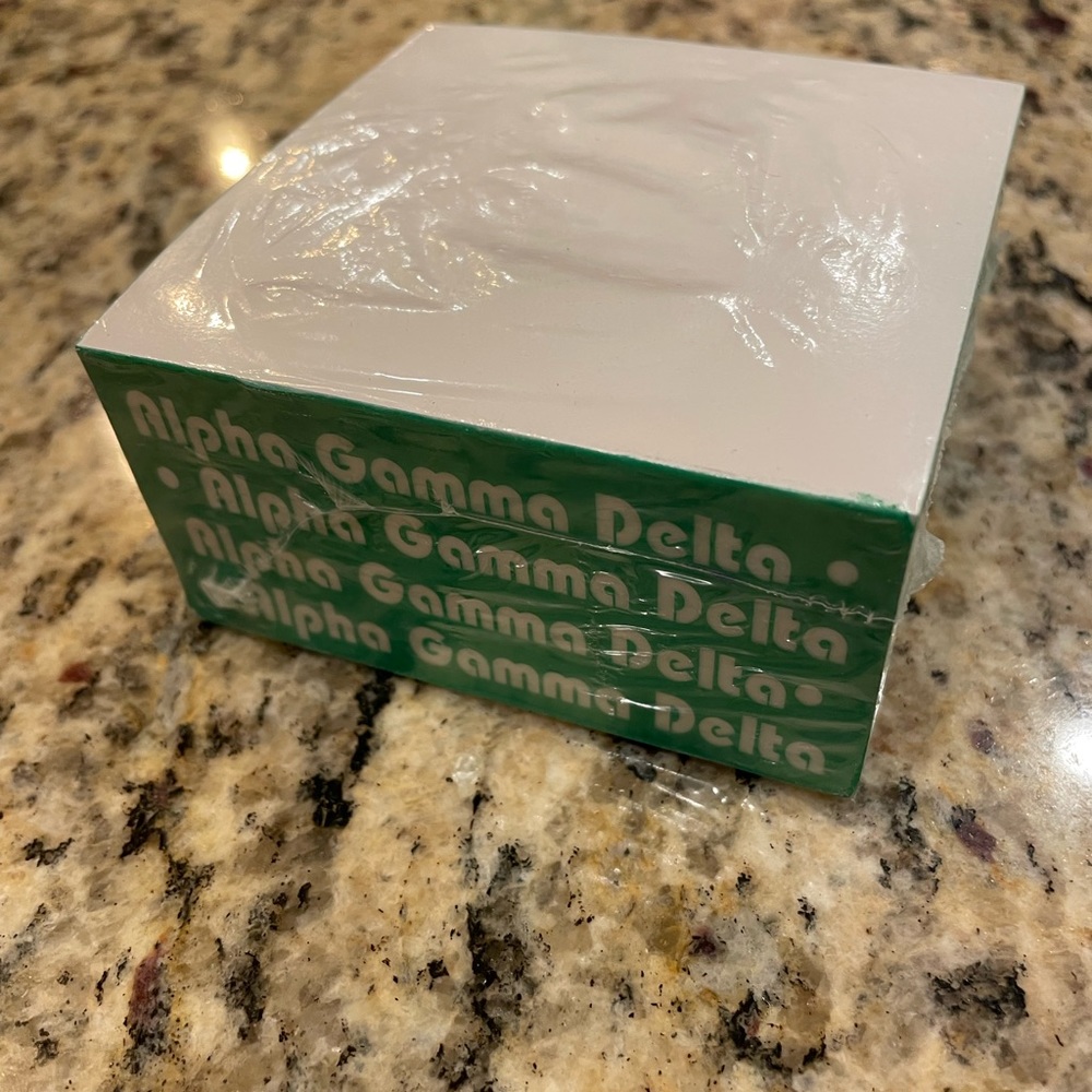Alpha Gamma Delta notepad